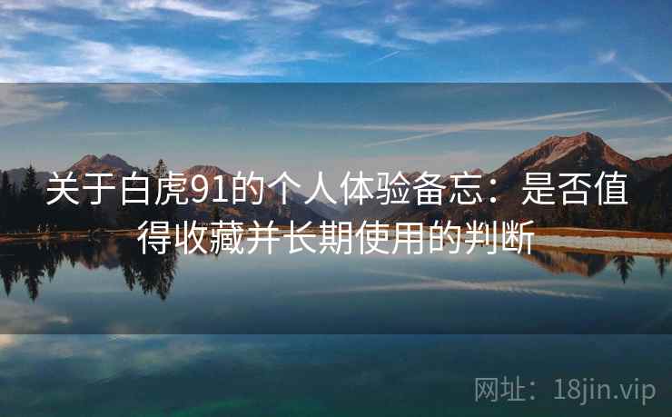 关于白虎91的个人体验备忘：是否值得收藏并长期使用的判断  第2张
