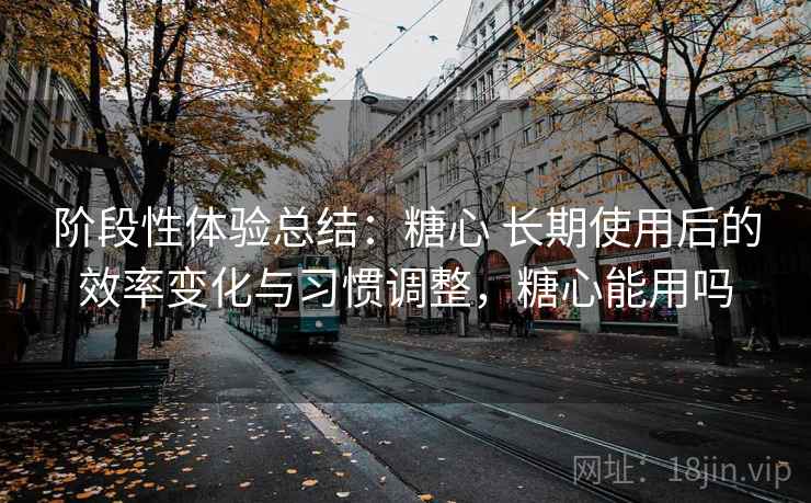 阶段性体验总结：糖心 长期使用后的效率变化与习惯调整，糖心能用吗  第1张