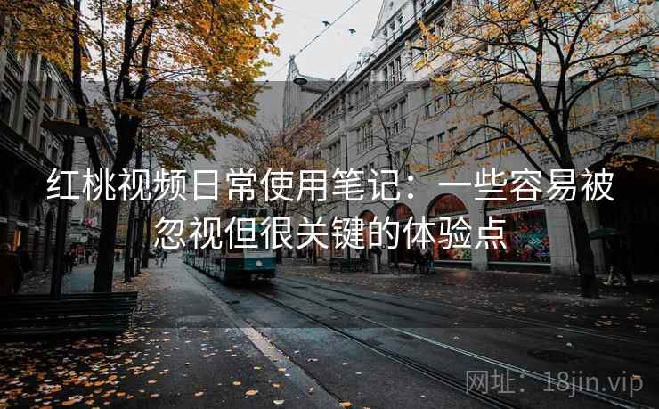 红桃视频日常使用笔记：一些容易被忽视但很关键的体验点  第2张