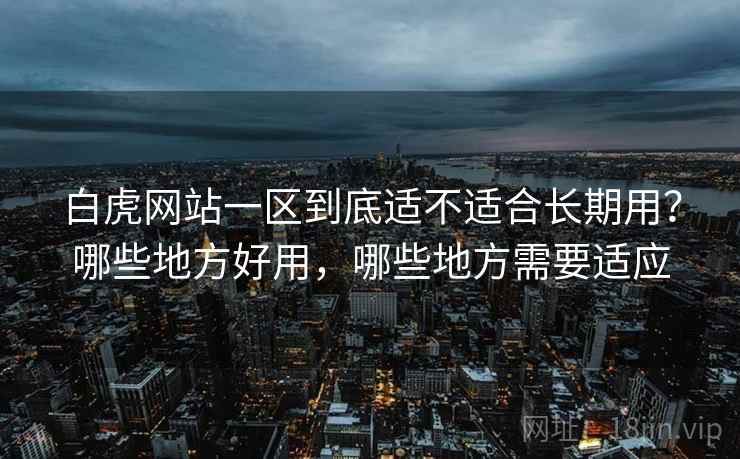 白虎网站一区到底适不适合长期用?哪些地方好用,哪些地方需要适应 第2张 白虎网站一区到底适不适合长期用?哪些地方好用,哪些地方需要适应 第2张